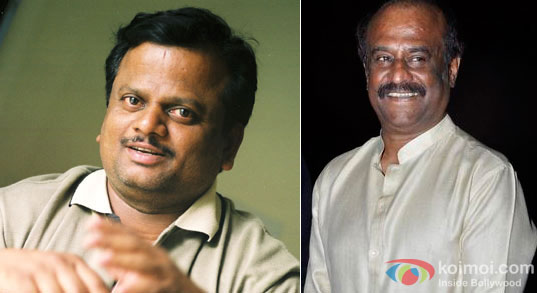 K.V. Anand and Rajnikanth