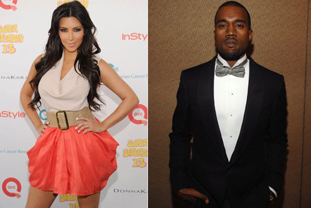 Kim Kardashian and Kanye West