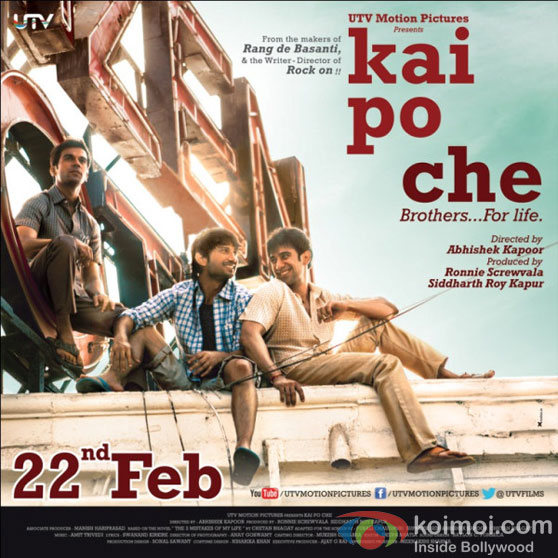Kai Po Che Movie Poster
