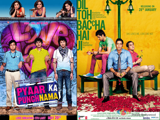 Pyaar Ka Punchnama and Dil Toh Baccha Hai Ji Movie Poster