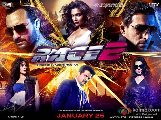 Race 2 Movie Poster Race 2 Movie Poster