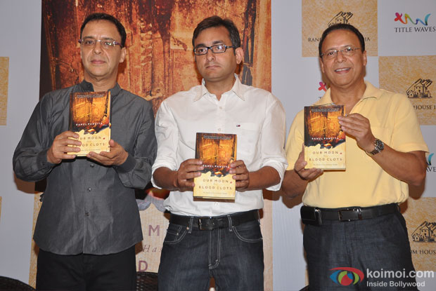 Vidhu Vinod Chopra, Rahul Pandita and Vir Chopra