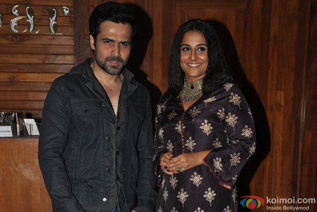 Emraan Hashmi and Vidya Balan