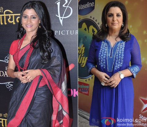 Konkona Sen Sharma and Farah Khan