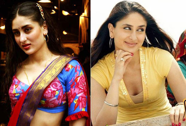 Kareena Kapoor in a still from Chameli and Jab We Met Movie