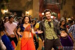 Madhuri Dixit and Ranbir Kapoor in a still from 'Ghagra' song from Yeh Jawaani Hai Deewani Movie Stills