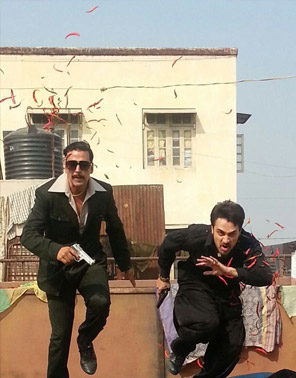 On the sets of Once Upon a Time in Mumbaai Again