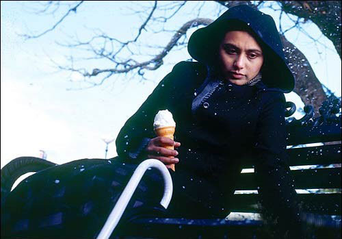 Rani Mukerji in a still from Black Movie