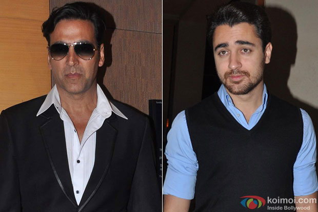 Akshay Kumar and Imran Khan