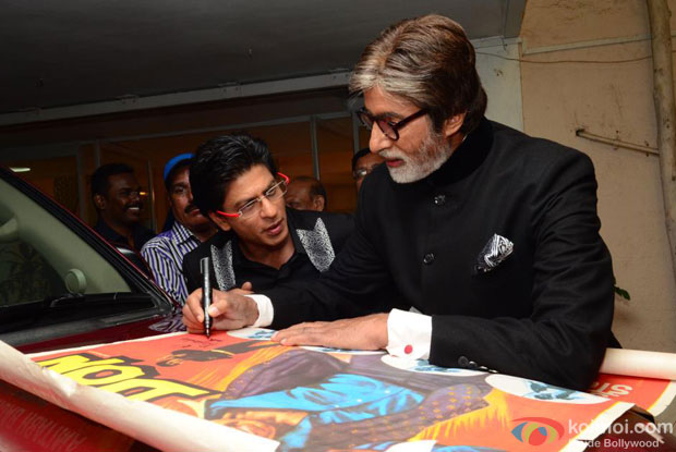 When SRK asked Big B to sign Don’s original poster for him!