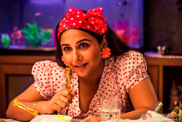 Vidya Balan in a still from Ghanchakkar Movie