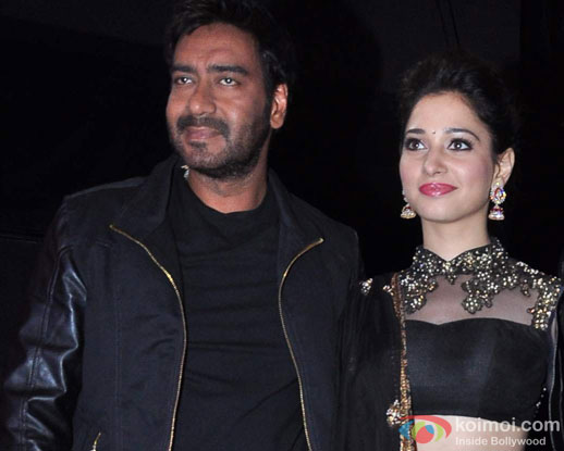 Ajay Devgn and Tamannaah