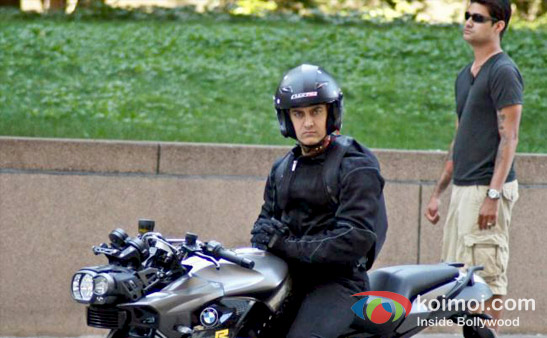 Aamir Khan in Dhoom 3 Movie Stills