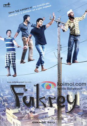 Fukrey Movie Poster