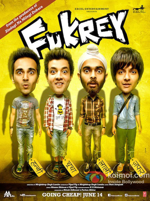 Fukrey Movie First Look Poster 2 Fukrey Movie First Look Poster 2