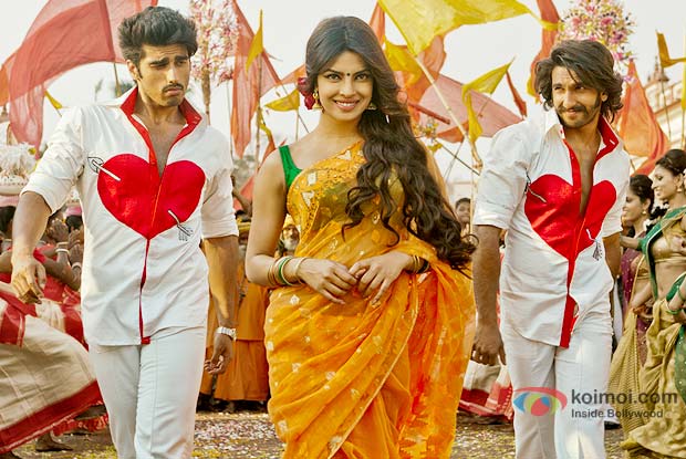 Arjun Kapoor,Priyanka Chopra And Ranveer Singh