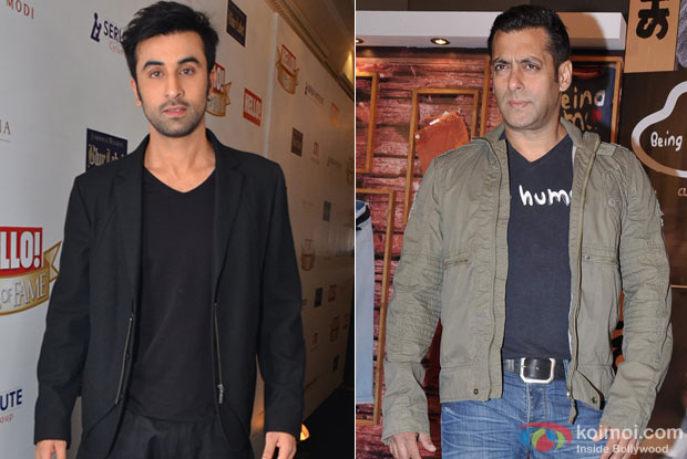 Ranbir Kapoor and Salman Khan