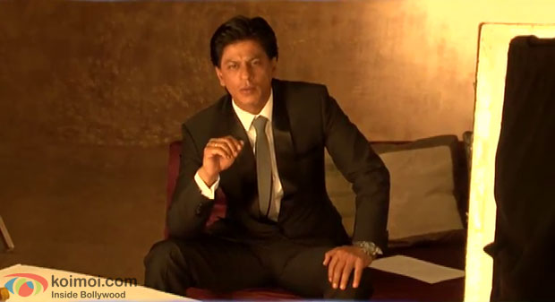 Shah Rukh Khan on the sets of Genus Energizing Lives TVC Ad