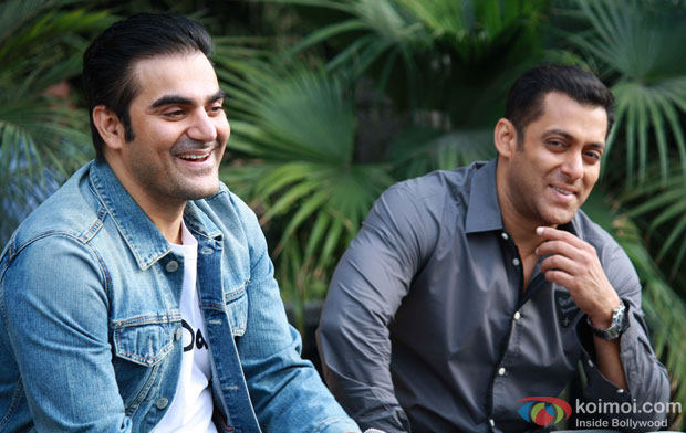 Arbaaz Khan and Salman Khan