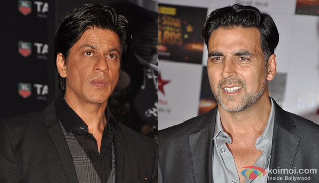 Shah Rukh Khan and Akshay Kumar