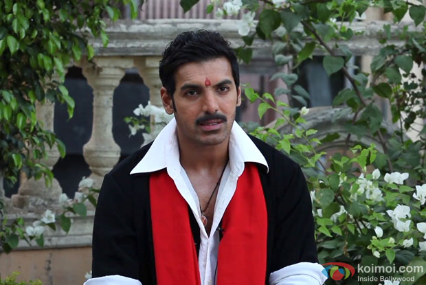 John Abraham (Manya Surve) on the sets of Shootout At Wadala Movie