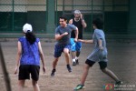 Aamir Khan snapped playing Football with daughter Ira