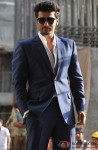 Arjun Kapoor during Aurangzeb's Press Meet at a Construction Site