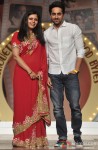 Ayushmann Khurrana walks the ramp at ‘Silhouettes 2013 - Bollywood Bytes’ Pic 1