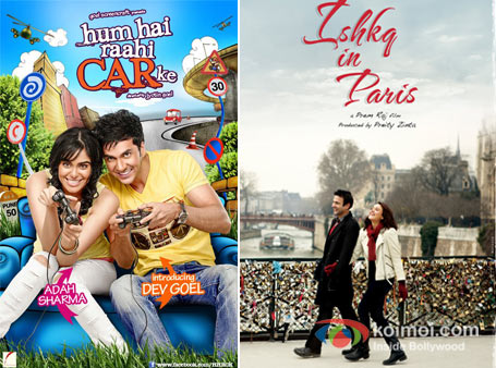 Hum Hain Raahi Car Ke And Ishq in Paris Movie Poster