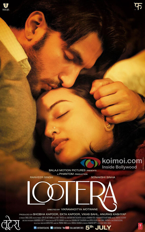 Ranveer Singh and Sonakshi Sinha starrer Lootera New Poster Ranveer Singh and Sonakshi Sinha starrer Lootera New Poster