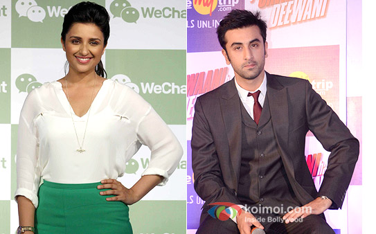 Parineeti Chopra And Ranbir Kapoor Parineeti Chopra And Ranbir Kapoor
