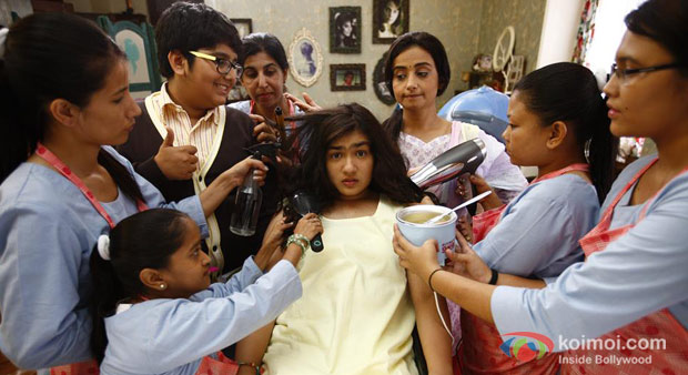 Riya Vij And Divya Dutta in Gippi Movie Stills
