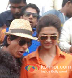 Shah Rukh Khan and Deepika Padukone