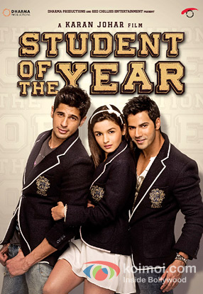 Student Of The Year Movie Poster