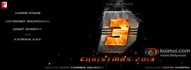 Dhoom:3 Movie Poster Dhoom:3 Movie Poster