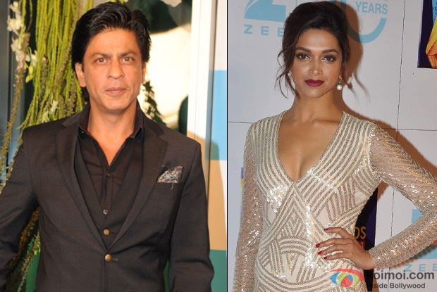 Shah Rukh Khan and Deepika Padukone Shah Rukh Khan and Deepika Padukone