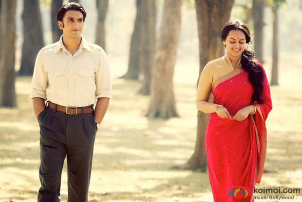 Ranveer Singh and Sonakshi Sinha in a still from Lootera Movie Ranveer Singh and Sonakshi Sinha in a still from Lootera Movie