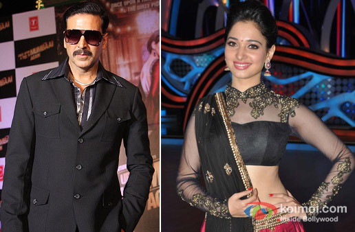 Akshay Kumar And Tamannah Bhatia