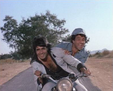 Amitabh Bachchan And Dharmendra in Sholay Movie Stills Amitabh Bachchan And Dharmendra in Sholay Movie Stills