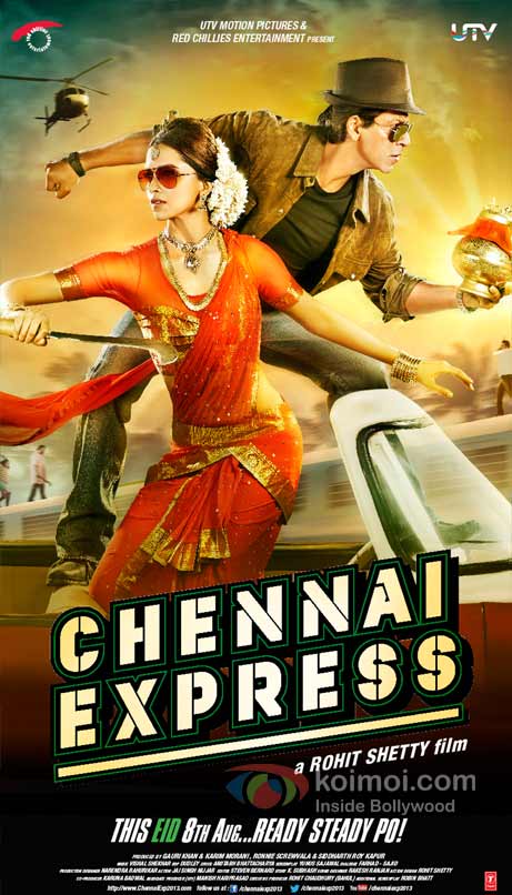 Chennai Express Movie Poster