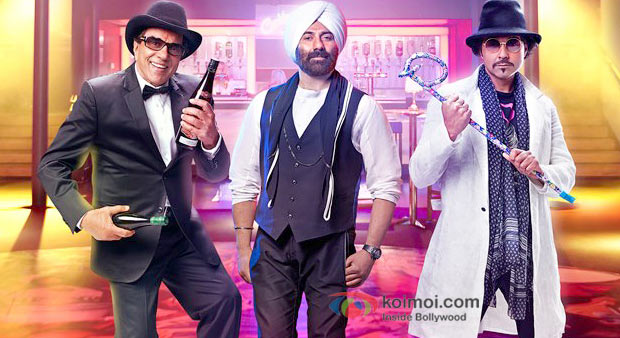 Dharmendra, Sunny Deol And Bobby Deol in Yamla Pagla Deewana 2 Movie Stills
