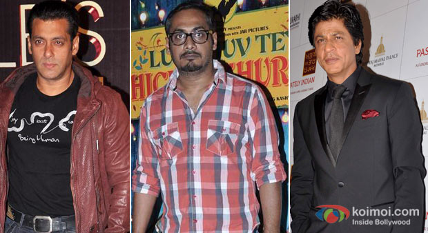 Salman Khan, Abhinav Kashyap And Shah Rukh Khan