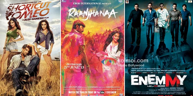 Shortcut Romeo And Raanjhanaa Enemmy Movie Poster