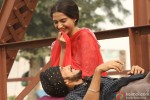 Sonam Kapoor and Farhan Akhtar in Bhaag Milkha Bhaag Movie Stills