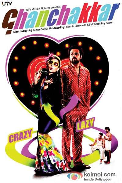 Vidya Balan And Emraan Hashmi in Ghanchakkar Movie Poster