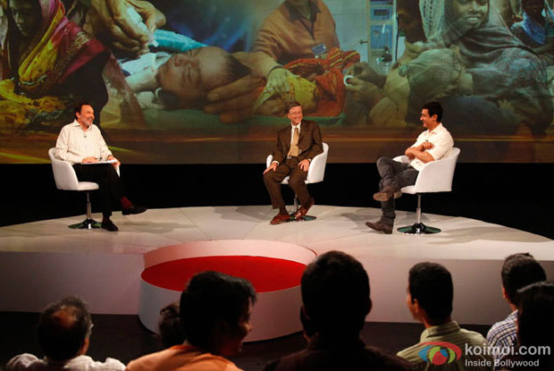 Aamir Khan with Bill Gates Aamir Khan with Bill Gates