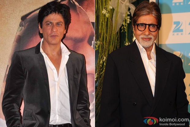 Shah Rukh Khan and Amitabh Bachchan Shah Rukh Khan and Amitabh Bachchan