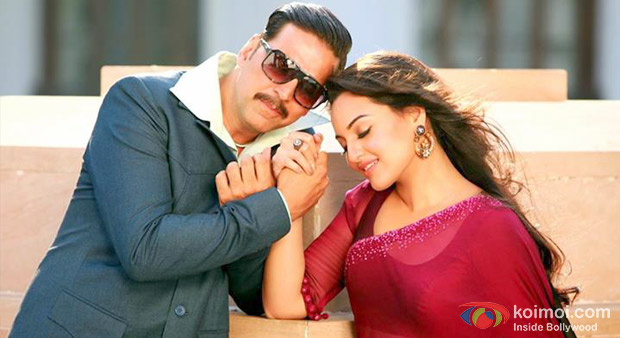 Akshay Kumar And Sonakshi Sinha in Once Upon A Time In Mumbaai Dobaara! Movie Stills