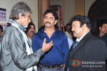 Amitabh Bachchan , Nagarjuna nas Prabhu Ganesan at Kalyan Jewellers ad shoot