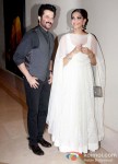 Anil Kapoor And Sonam Kapoor at the success bash of 'Raanjhanaa'